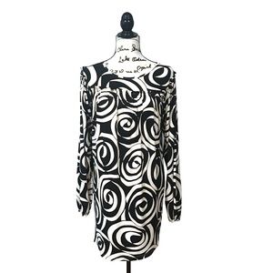 *NWOT* BCBGMaxAzria Swirl Print Dress